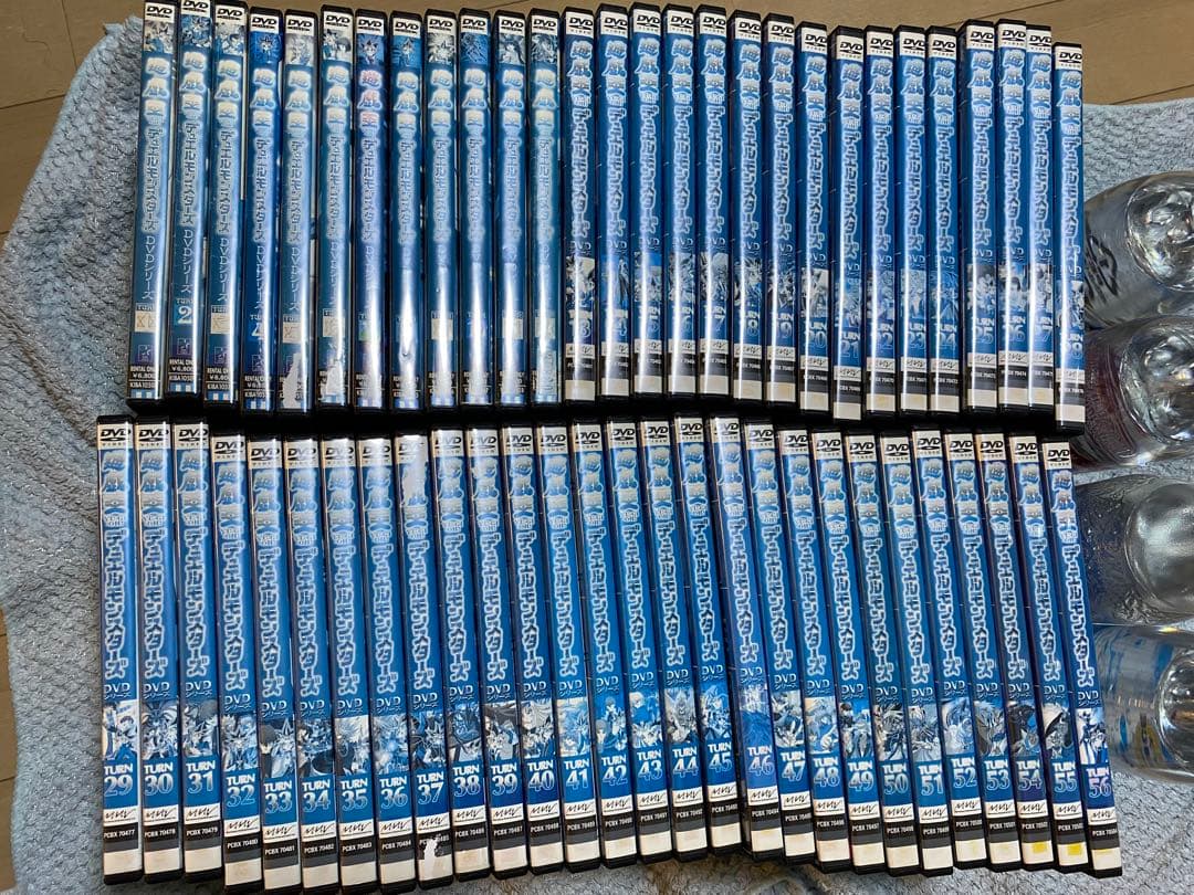 ケース付き　初代　遊戯王　デュエルモンスターズ　DVD 56巻