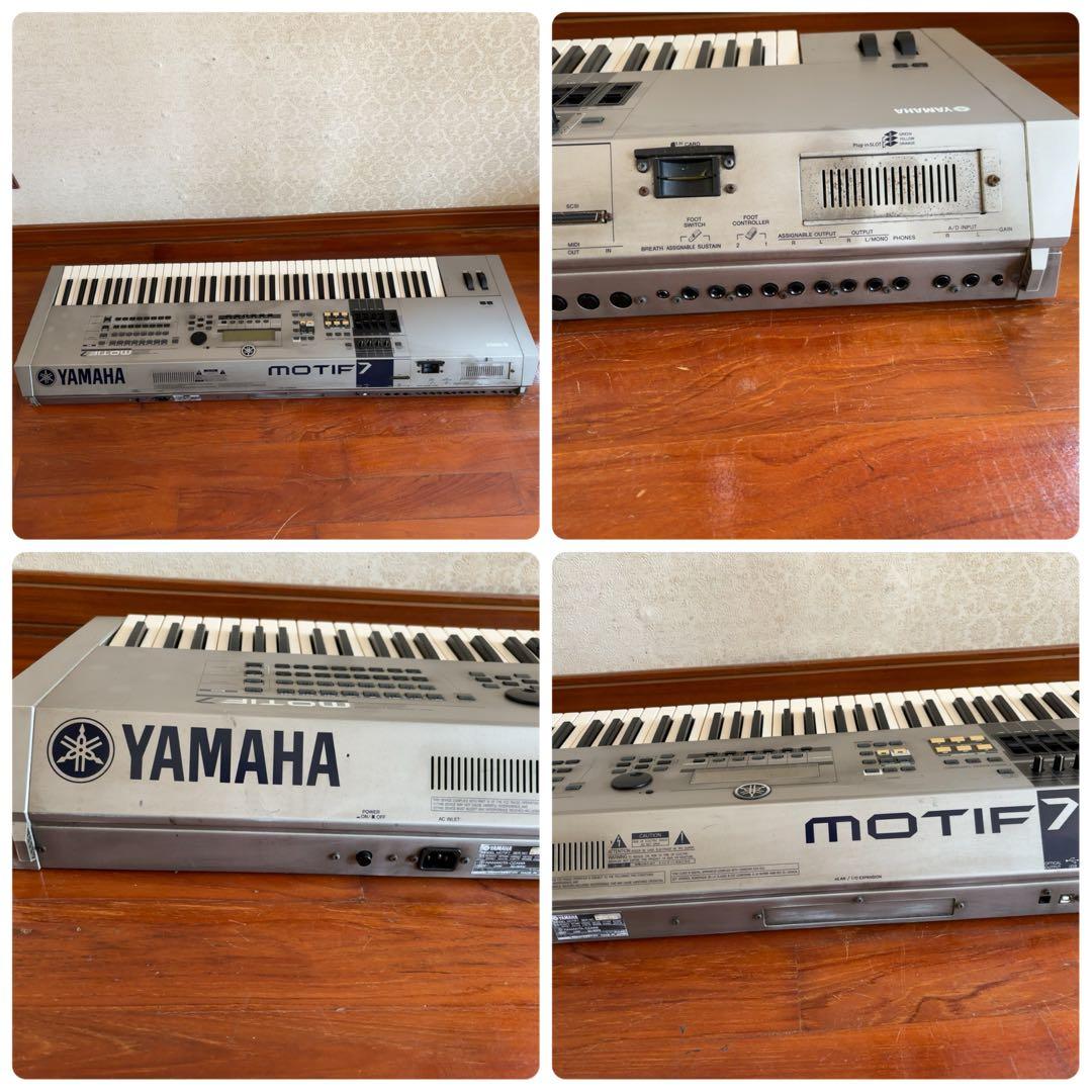 YAMAHA MOTIF 7 シンセサイザー 76鍵 動作未確認