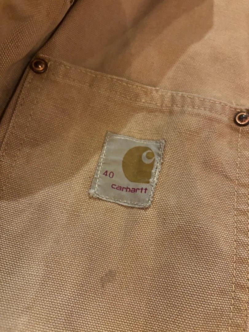 【ボロ】【旧タグ】SIZE 40 Carhartt（カーハート）カバーオール
