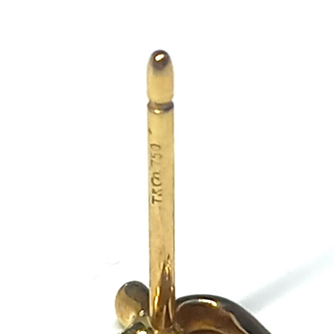 m様 アップル ピアス K18 リンゴ りんご 片方 片耳 750