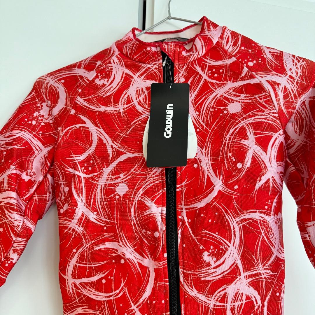 【新品未使用】ゴールドウィン スキー レーシングワンピース 赤 160