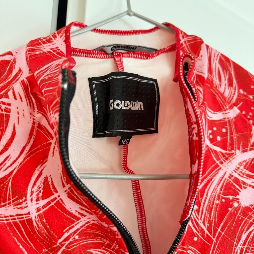 【新品未使用】ゴールドウィン スキー レーシングワンピース 赤 160