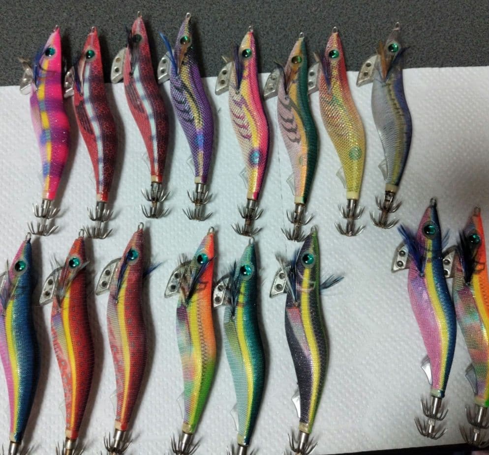 エギ王K3.5号のSとSS計16本