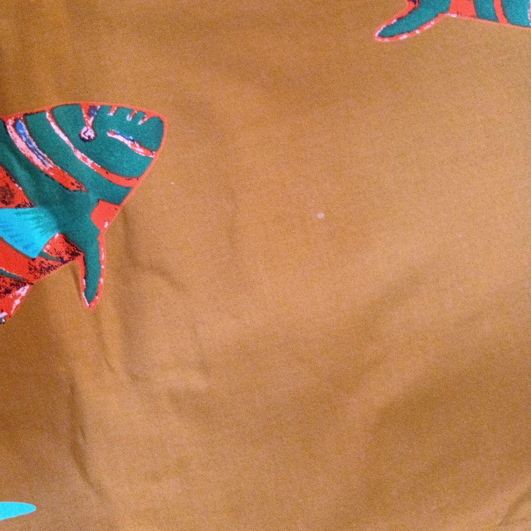 魚柄マスタード色浴衣・帯セット