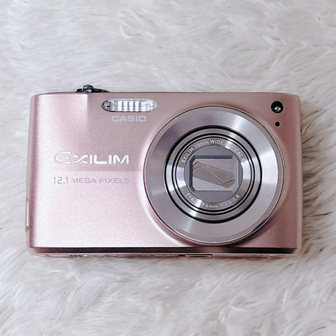 【希少・人気色・極美品】CASIO EXILIM EX-Z400 ピンクデジカメ