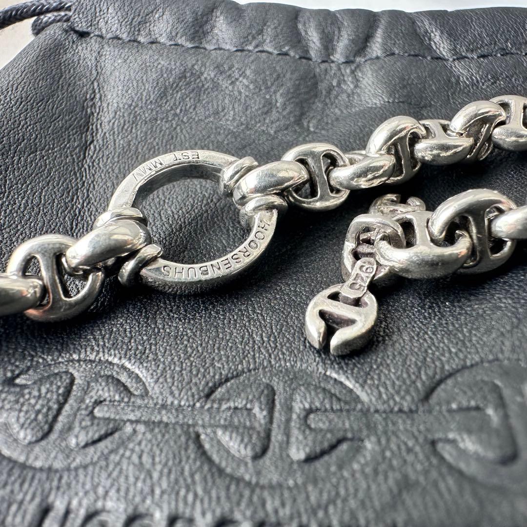 【美品】HOORSENBUHS 5MM 15inch wallet chain