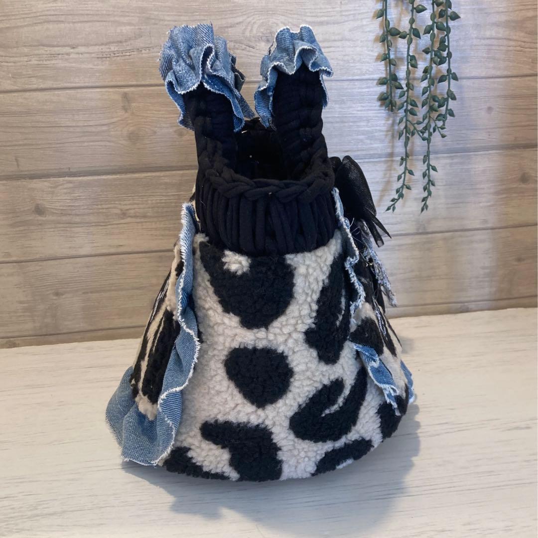 Ｎｏ576 ハンドメイドバッグ デニムリメイクバッグ リメイクデニムちょここ様