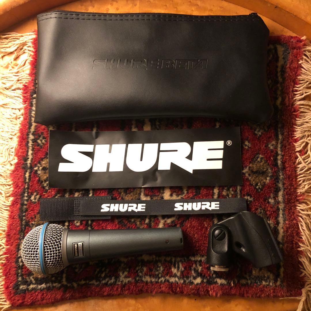 SHURE BETA58A ダイナミックマイク 定番マイク