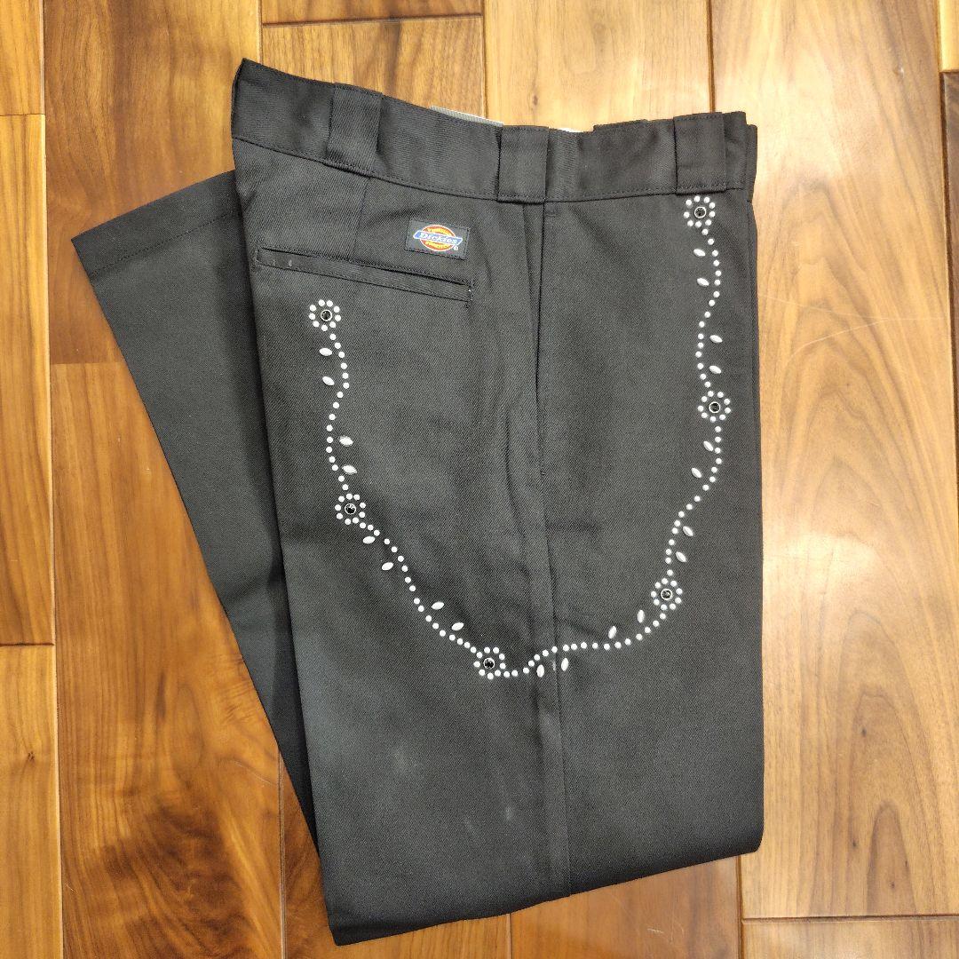 ディッキーズ874スタッズカスタム■W32キムタク木村拓哉HTCアメカジ古着