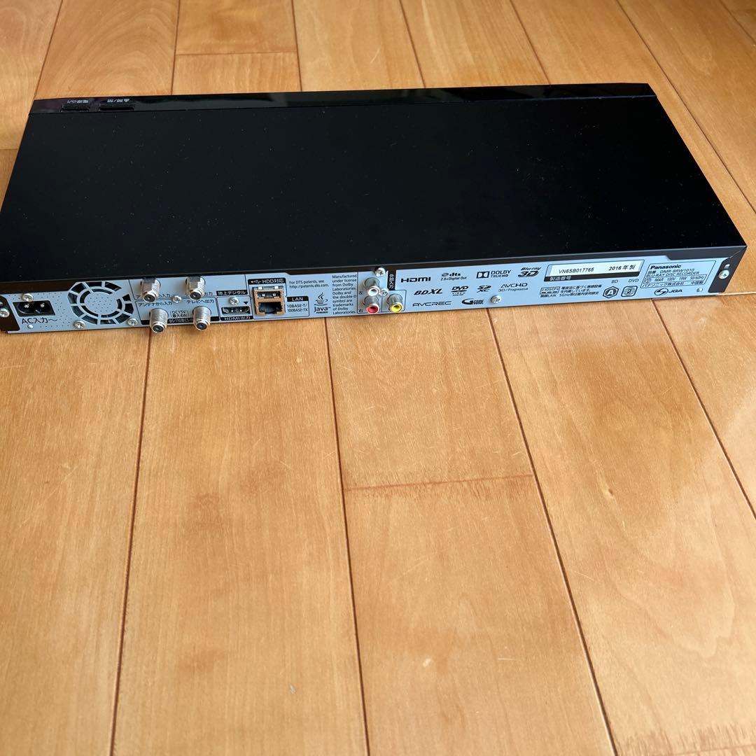 Panasonic ブルーレイレコーダー DIGA DMR-BRW1010