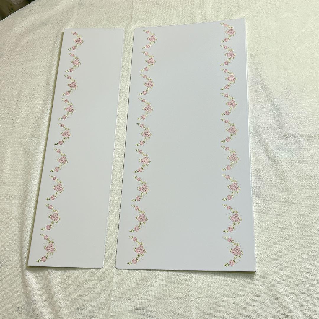 超レア❣️箱付 未使用イマン ピュアローズ コンロカバー imane薔薇雑貨マニー