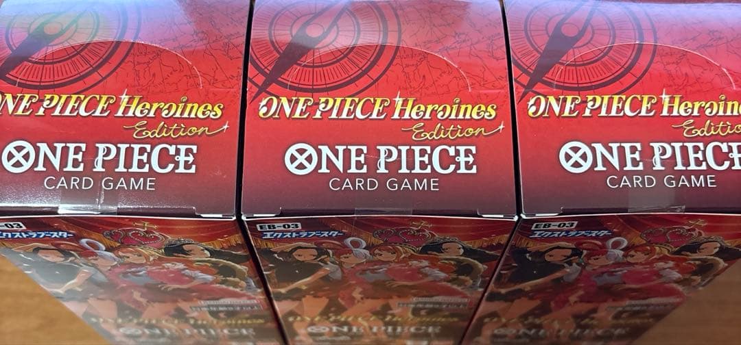 【新品•未開封】ワンピースカード　ヒロインズエディション　3BOX