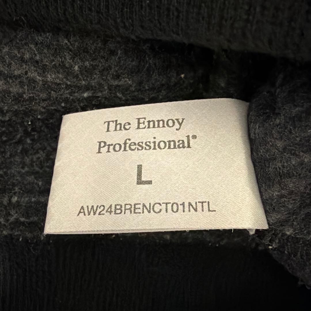 s*n様 24AW ENNOY BORDER CREW NECK SWEAT