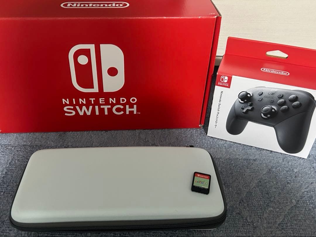 NintendoSwitch本体 & Proコントローラー&あつまれどうぶつの森