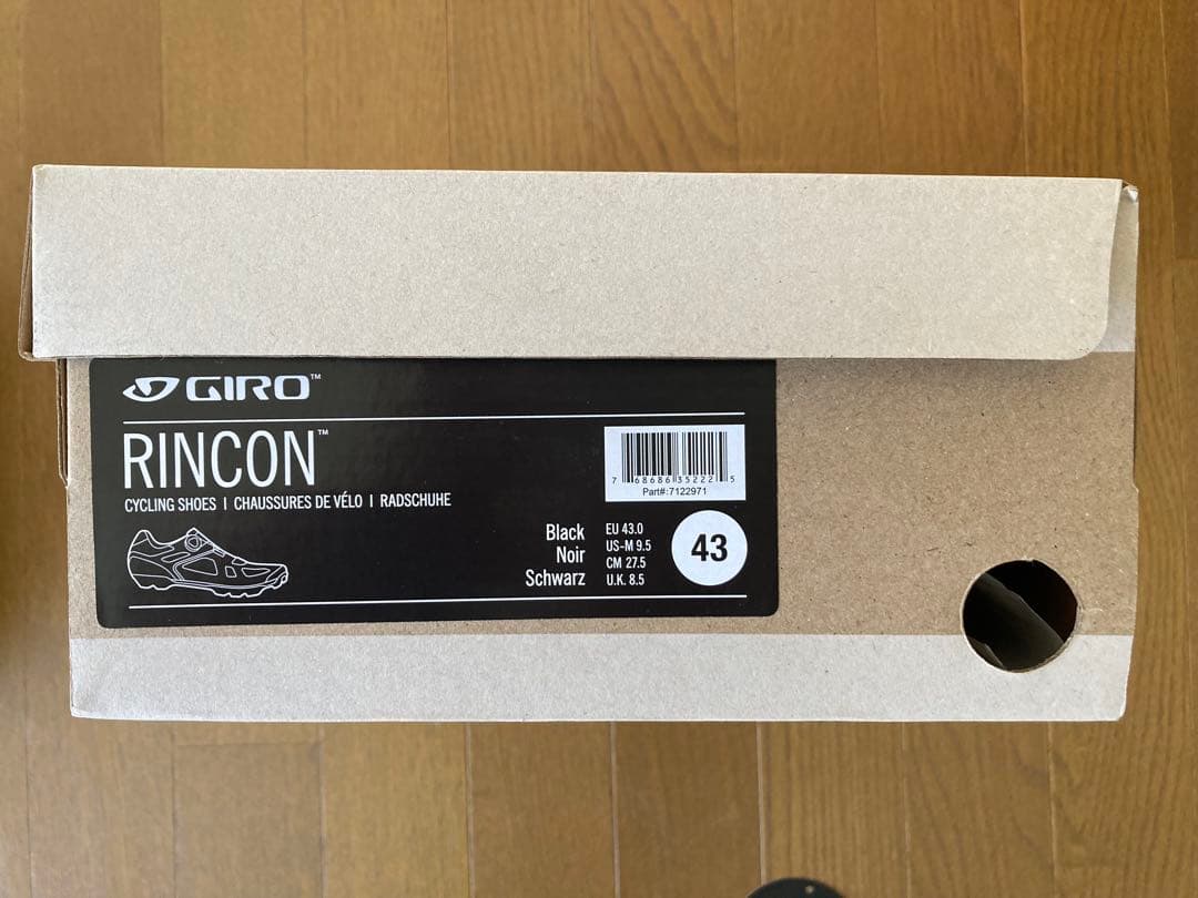ウェア GIRO RINCON CYCLING SHOES 43