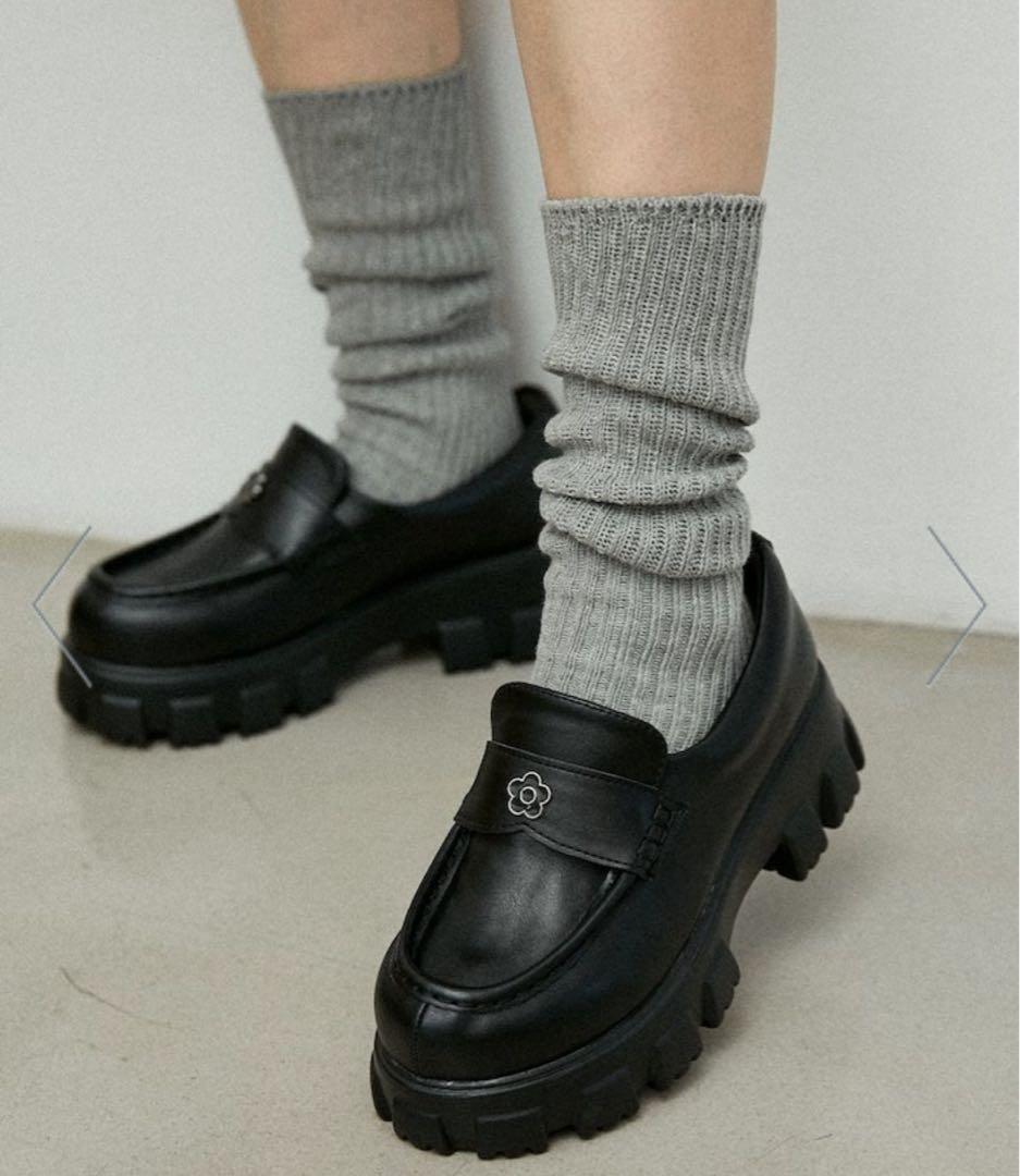 MARY QUANT×PUBLUX ローファー マリークワント 23.5