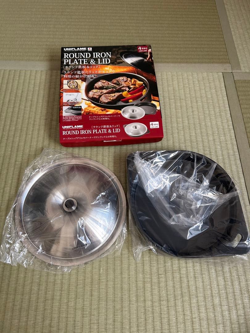 UNIFLAME ユニ鉄　ソロ鉄　ラウンド鉄板など