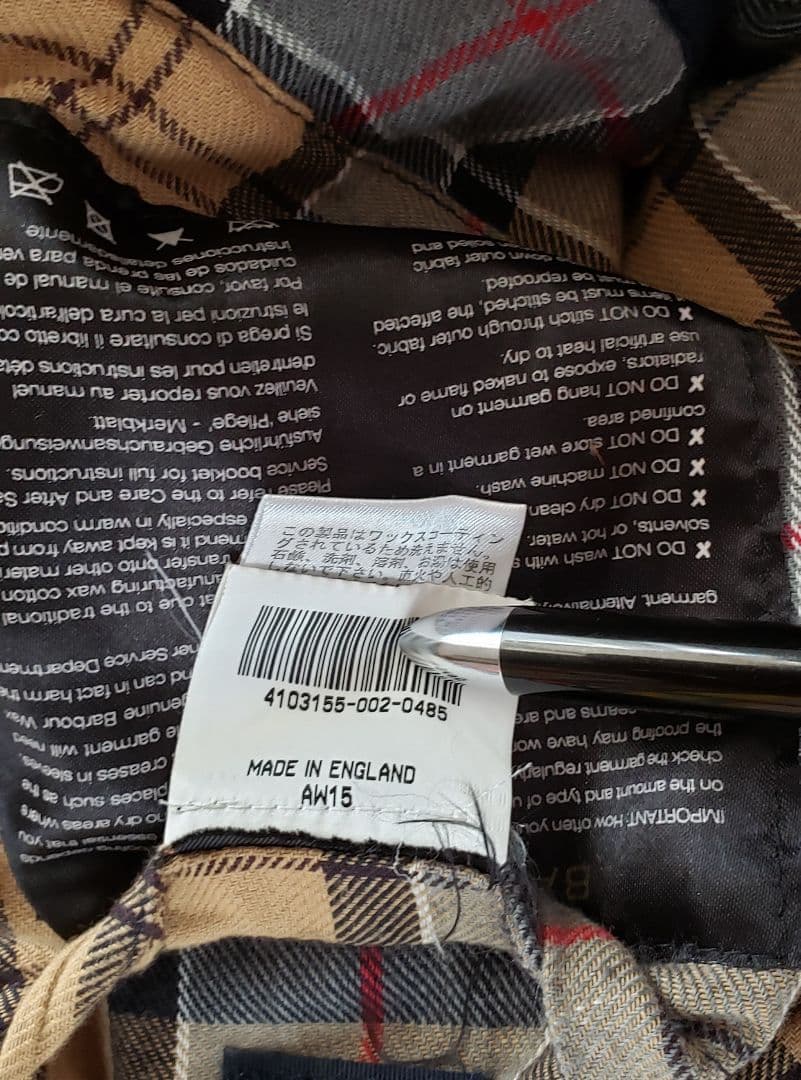 Got　Barbour BEDALE SL ビデイル　ネイビー　38