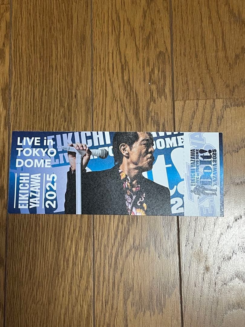 矢沢永吉　ソロデビュー50周年　　東京ドーム　Do It！ PSS席　記念グッズ