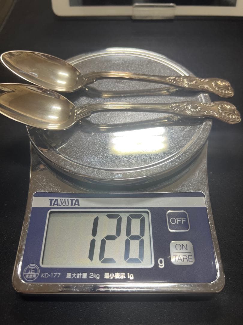 シルバー950 スプーン 2本セット 128g