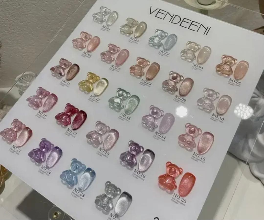 vendeeni マグネットジェル　キャッツアイジェル　24色セット
