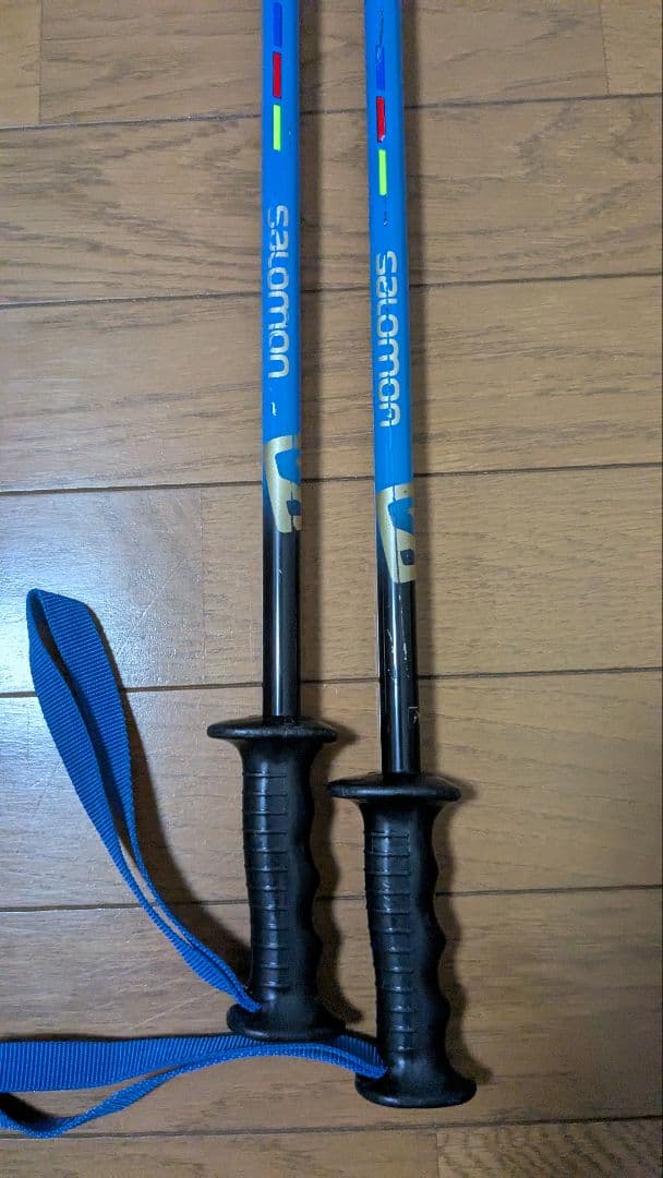 スキー4点セット　スキー、ビンディング、ストック、スキーケース、