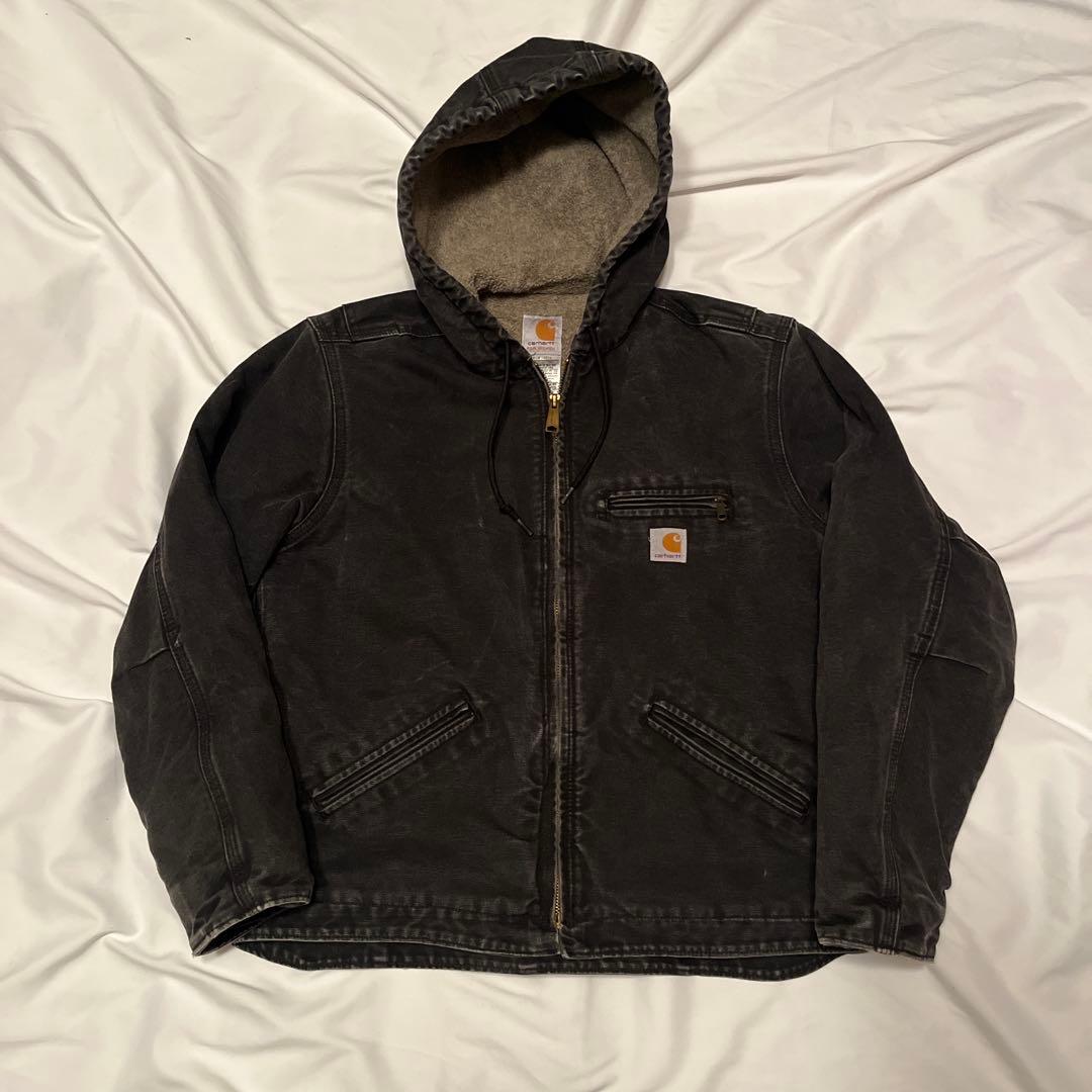 【2008年製】Carhartt シエラジャケット WJ141 希少モデル 黒M