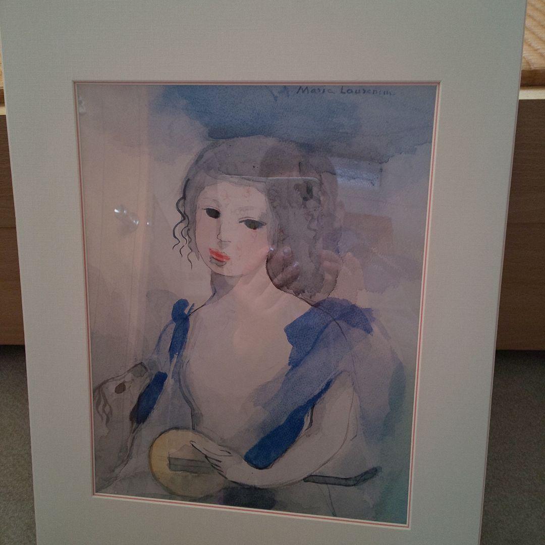 Maya Lasker 水彩画 女性肖像画