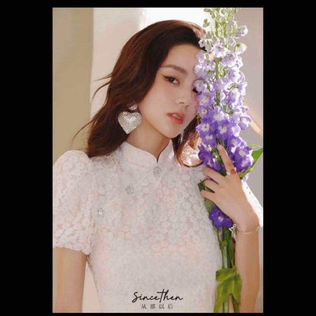 sincethen(シンスゼン) チャイナドレス風ミニワンピース