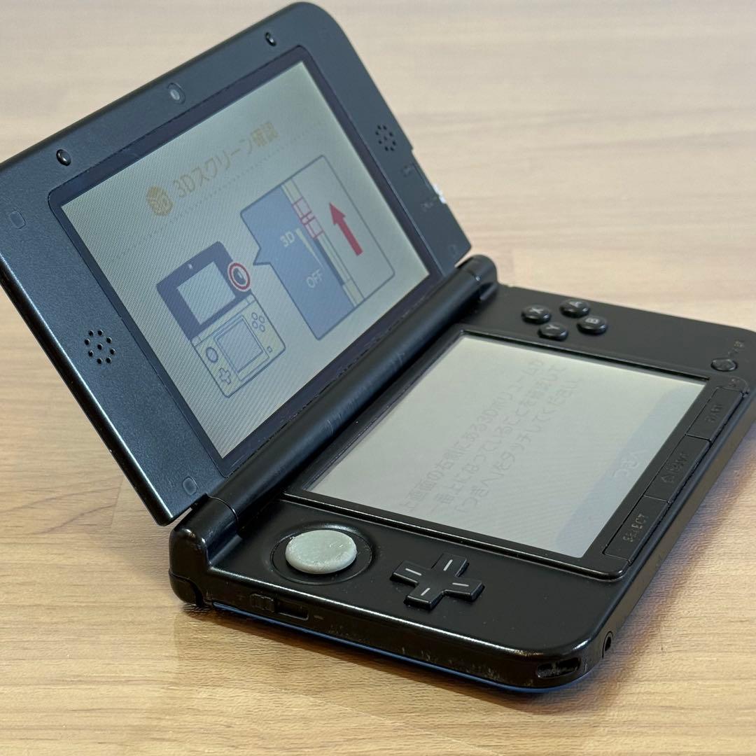 6-038 ニンテンドー3DS LL ブルー×ブラック