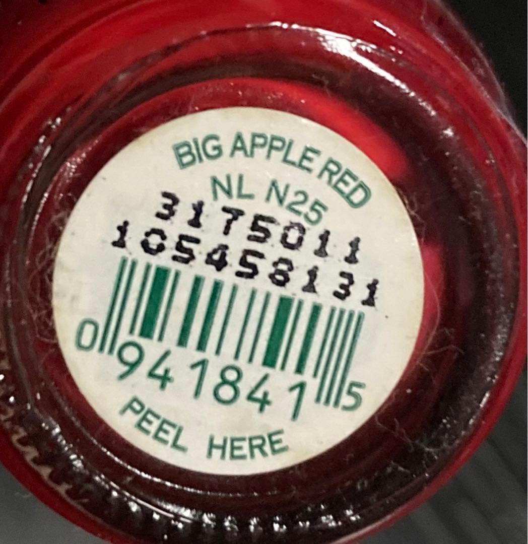 シャレドワ　OPI 赤ポリッシュ　赤ポリ　検定　ベースコート　トップコート