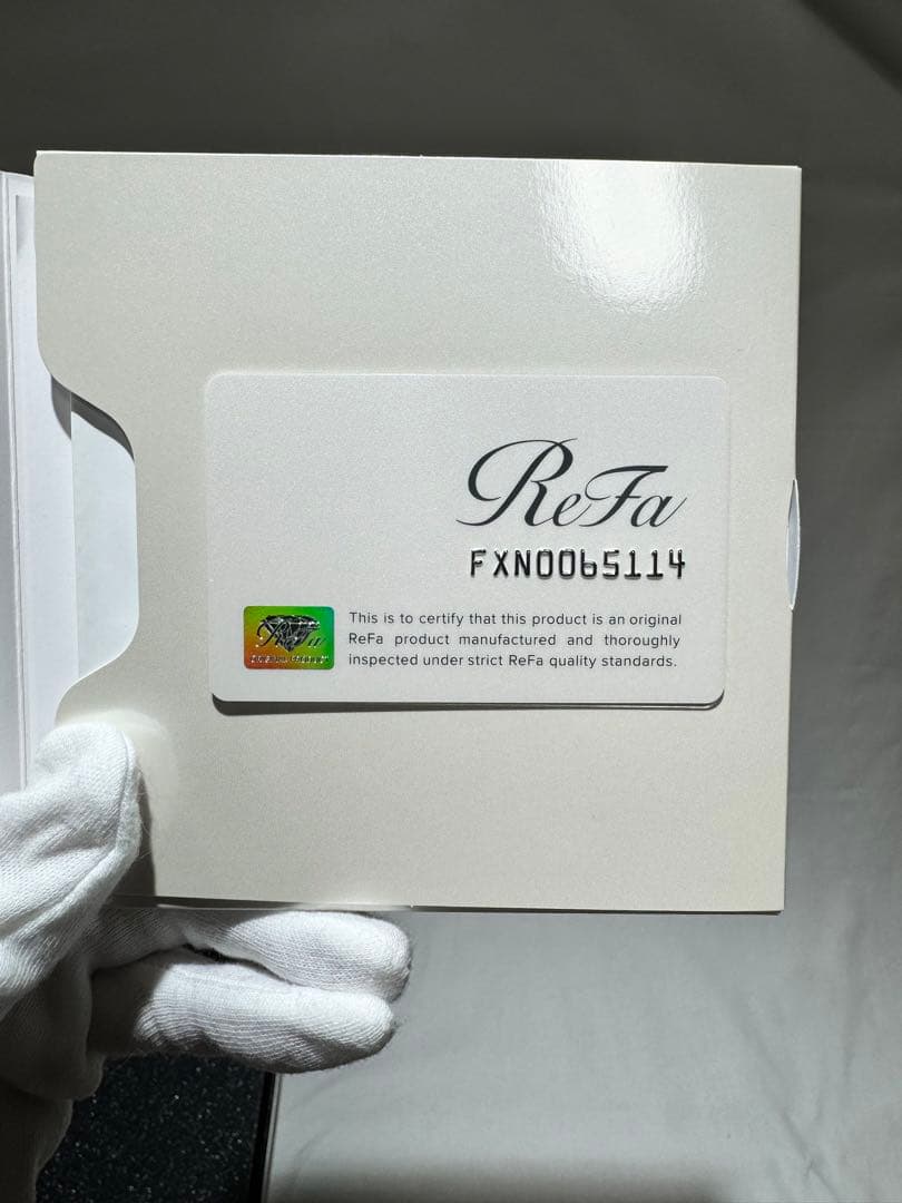 【超美品】ReFa CAXA BLACK MODEL リファフォーカッサ　箱付き