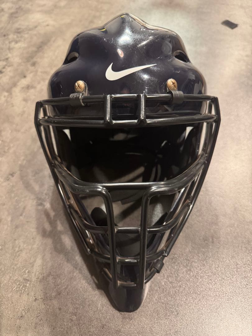 Nike キャッチャーマスク ホッケー型　ネイビー