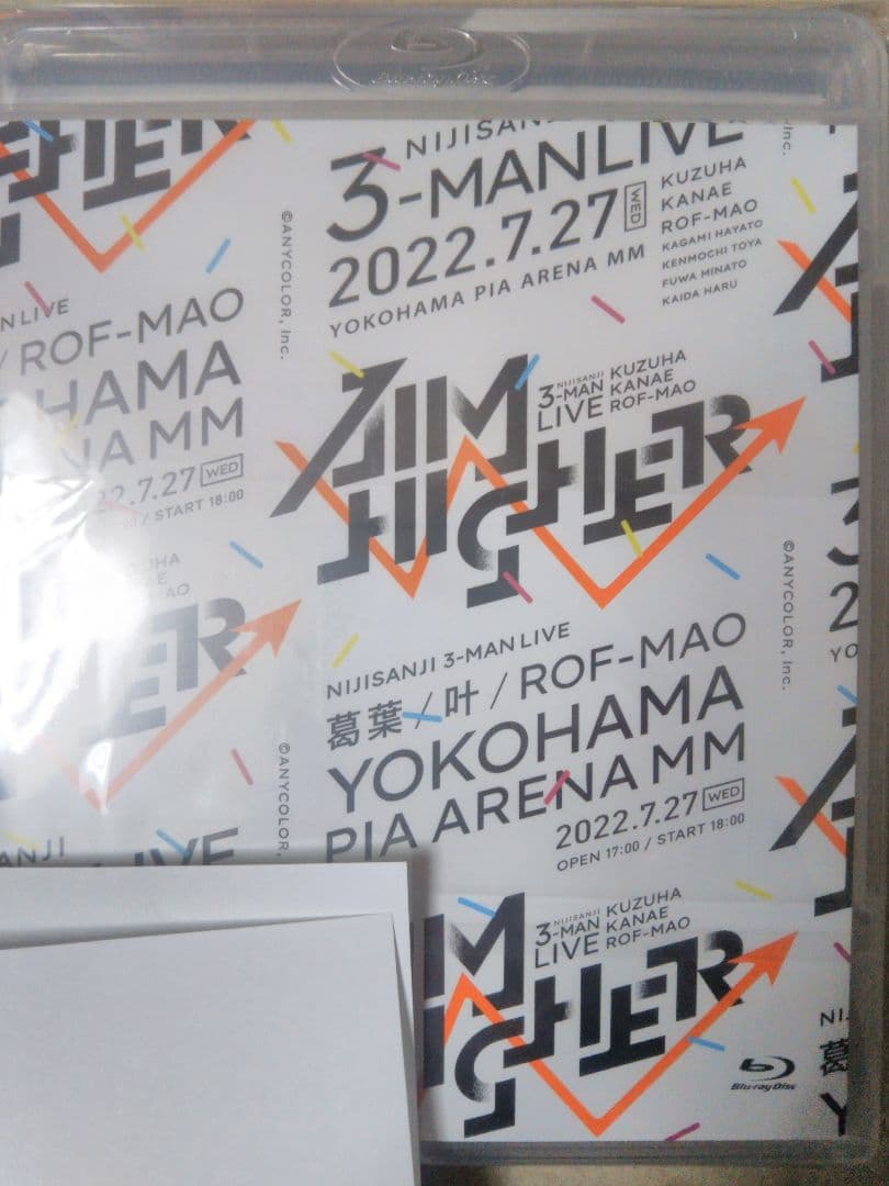 Kuzuha&Kanae&ROF-MAOThree-ManLIVE通常盤
Bd