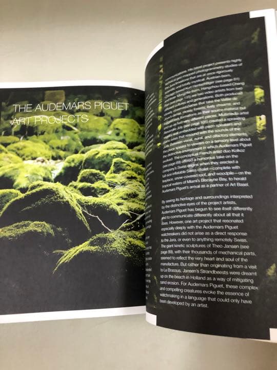 オーデマピゲ　the art projects AUDEMARS PIGUET