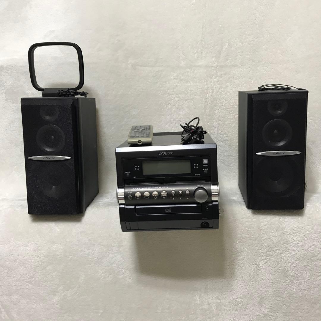 ビクターUX-W5 MICRO COMPONENT MD SYSTEMミニコンポ