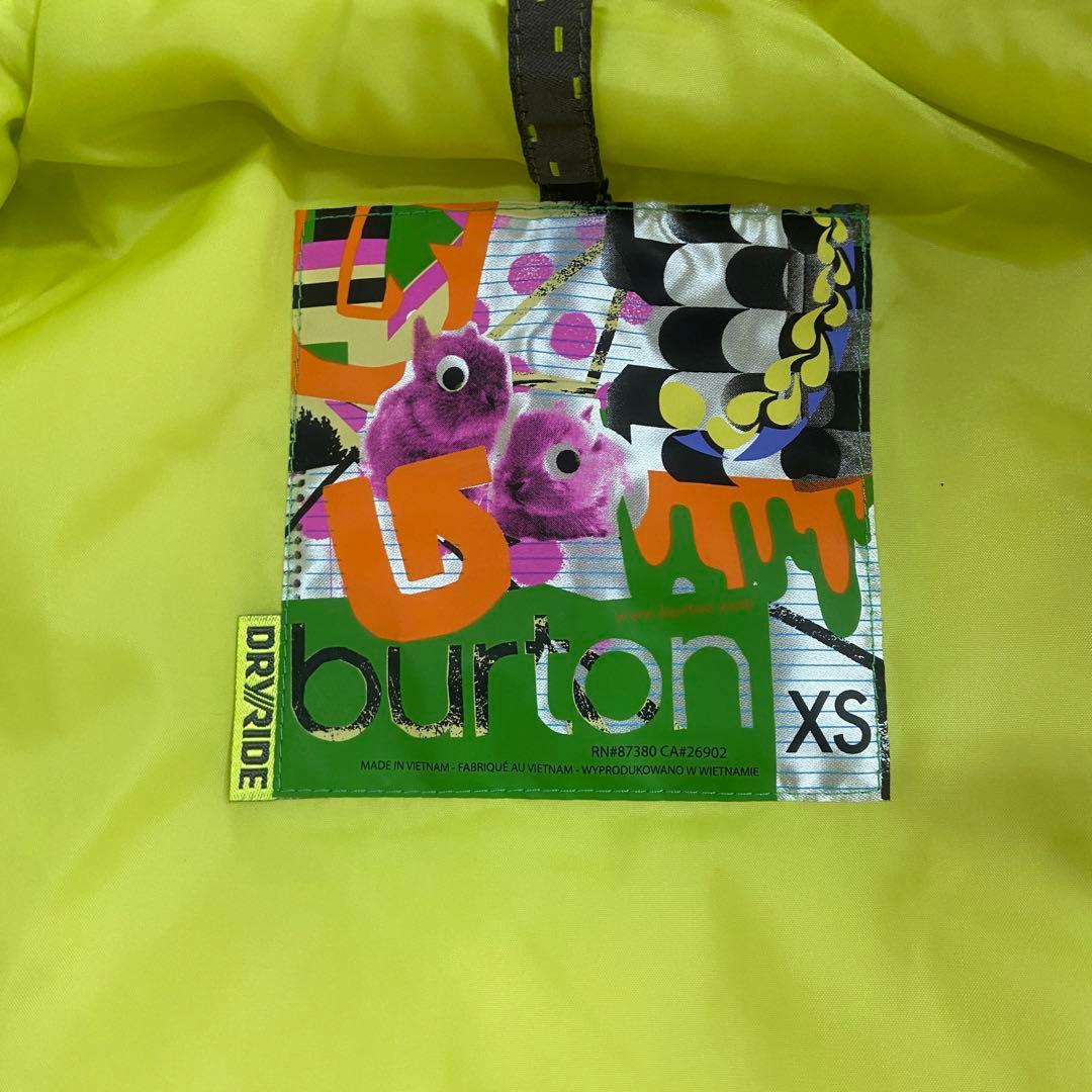 美品⭐️Burton バートン　スノーボード　ウェア　上下セット　XS