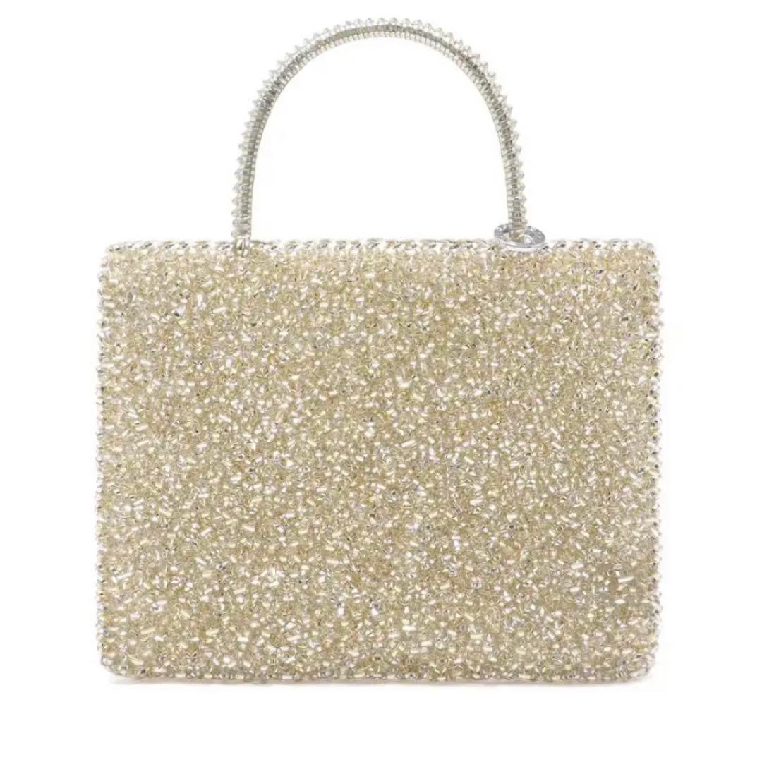 1度のみ使用 アンテプリマ スタンダードスクエアミディアム シルバーゴールド