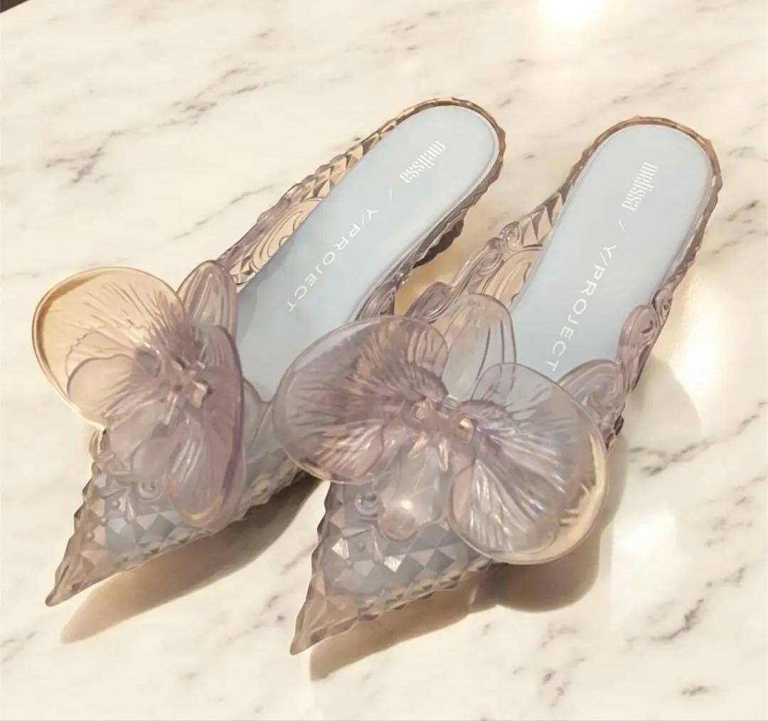 【美品✨】 Y/PROJECT melissa フローラルミュール 箱付き!