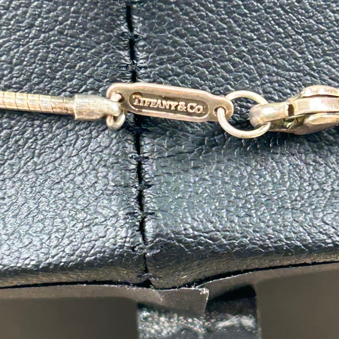 ティファニー シルバーネックレス チョーカー クロス SV925 B262