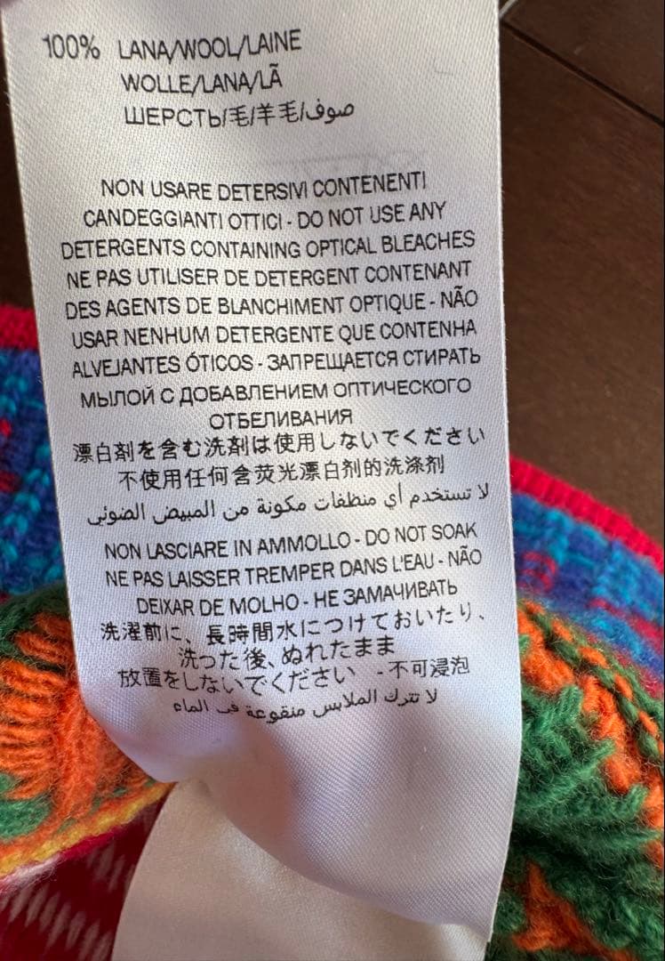 ち*こ様 GUCCI ウール100％ケープコート