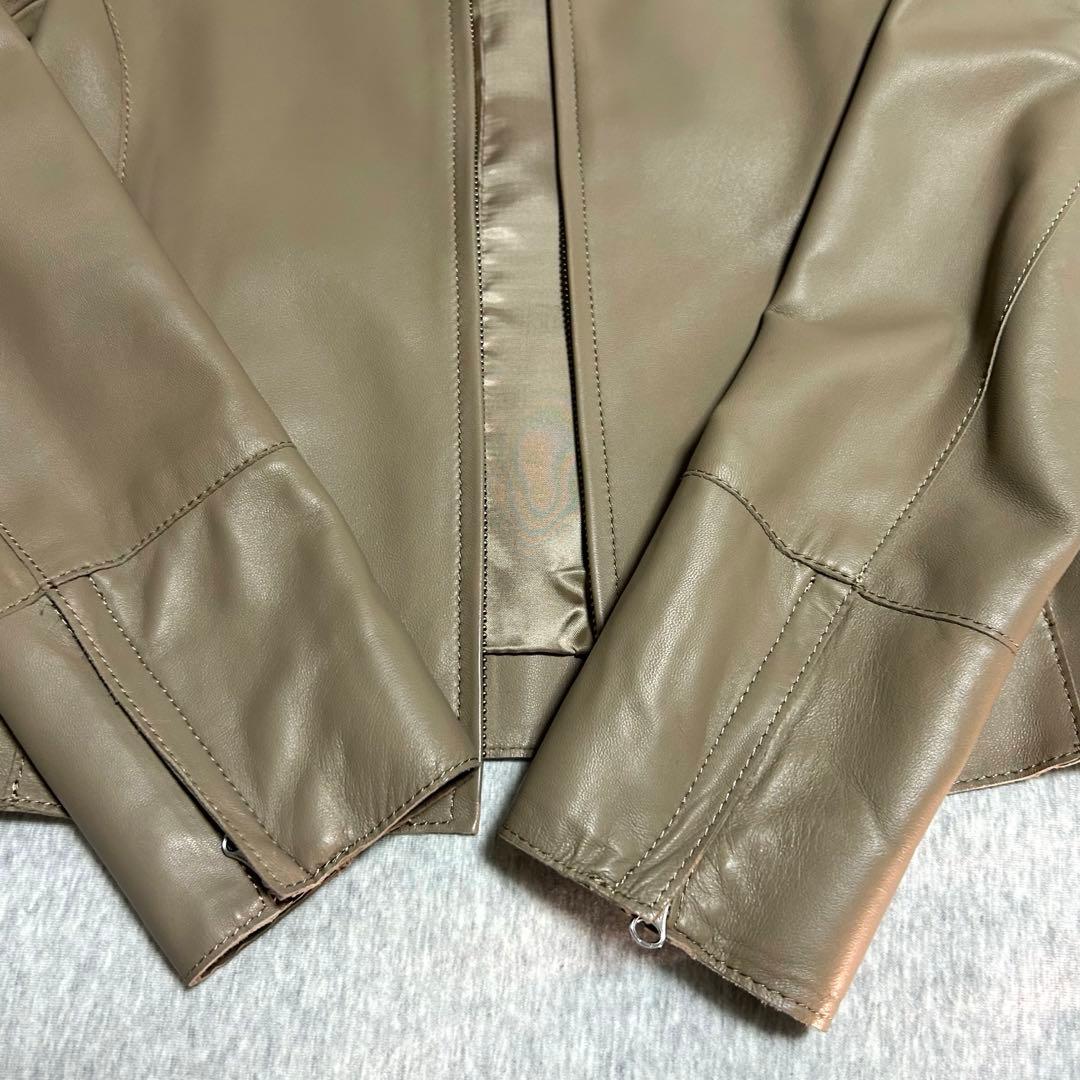 ★最終価格★【即購入可】極美品 23区 レザージャケット 羊革 38