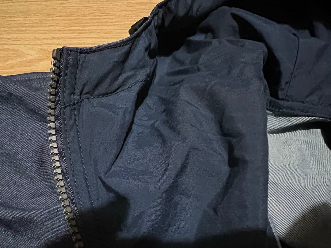 ノースフェイス　ナイロンデニムコンパクトジャケット　Lサイズ