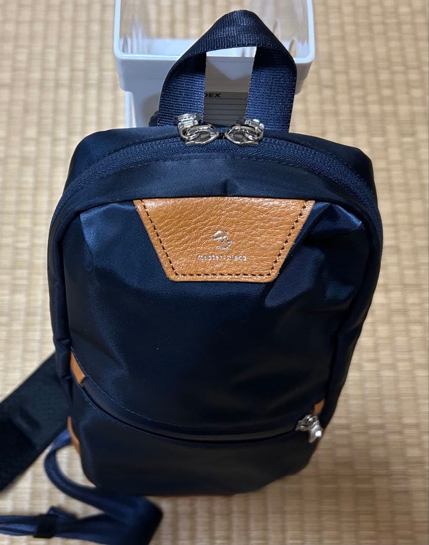 げ*ー様 Master-piece メンズショルダーバッグ　ネイビー