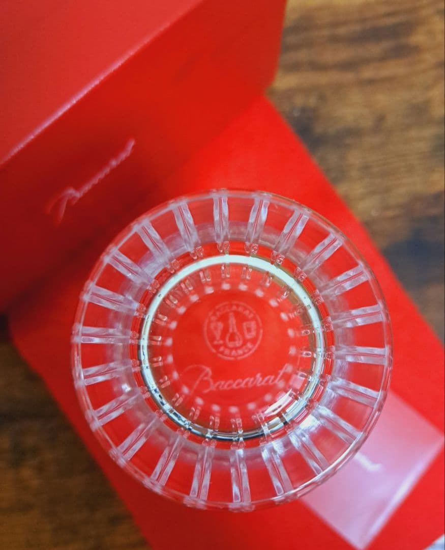 バカラ フローラ ビゾー フラワーベース 花瓶 一輪挿し ストレート型