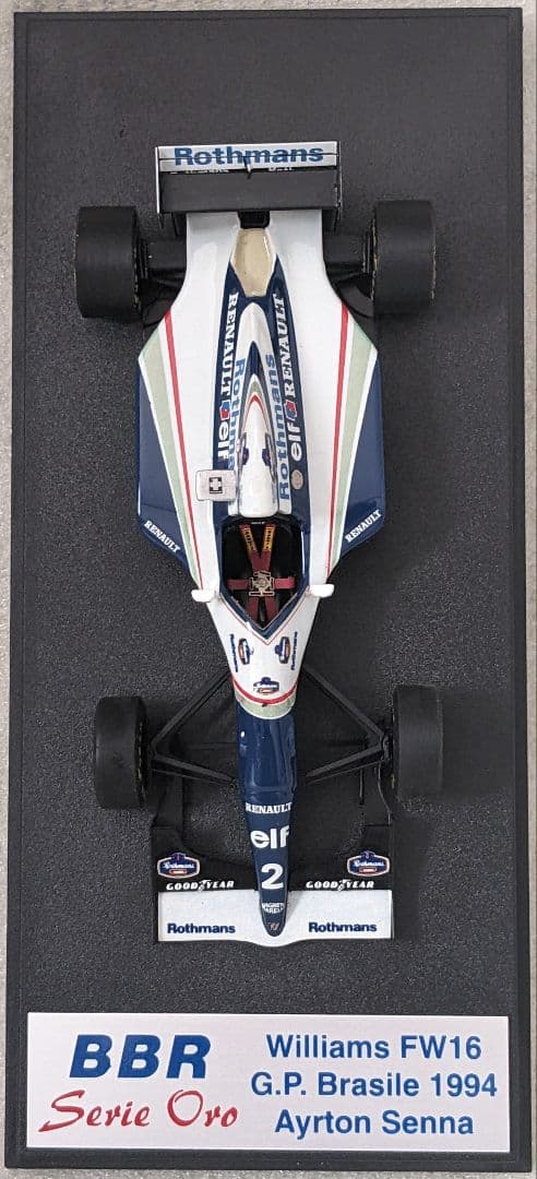 ミニカー BBR Williams FW16 G.P. Brasile 1994 FW16
