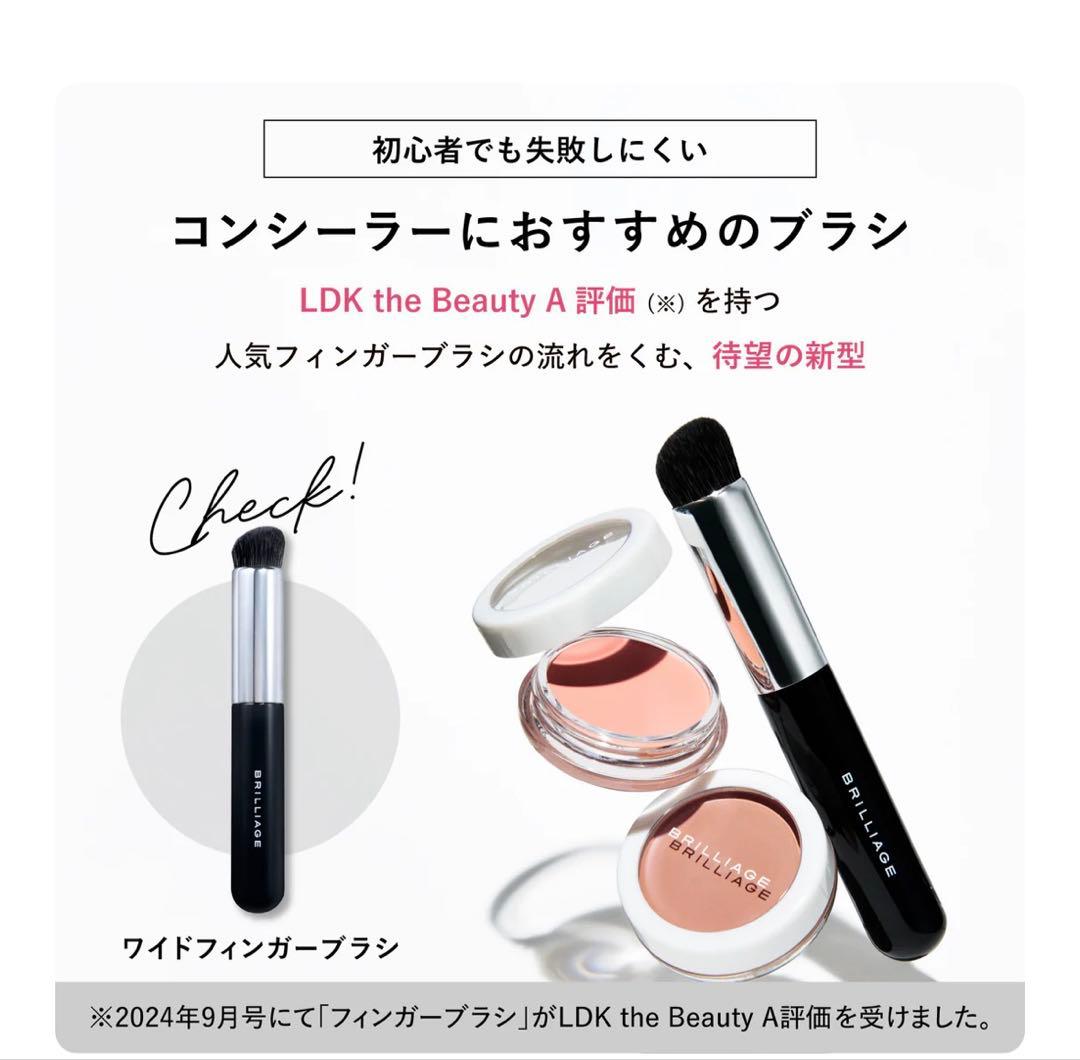 ブリリアージュ カモフラージュコンシーラーチーク 04/ ワイドフィンガーブラシ