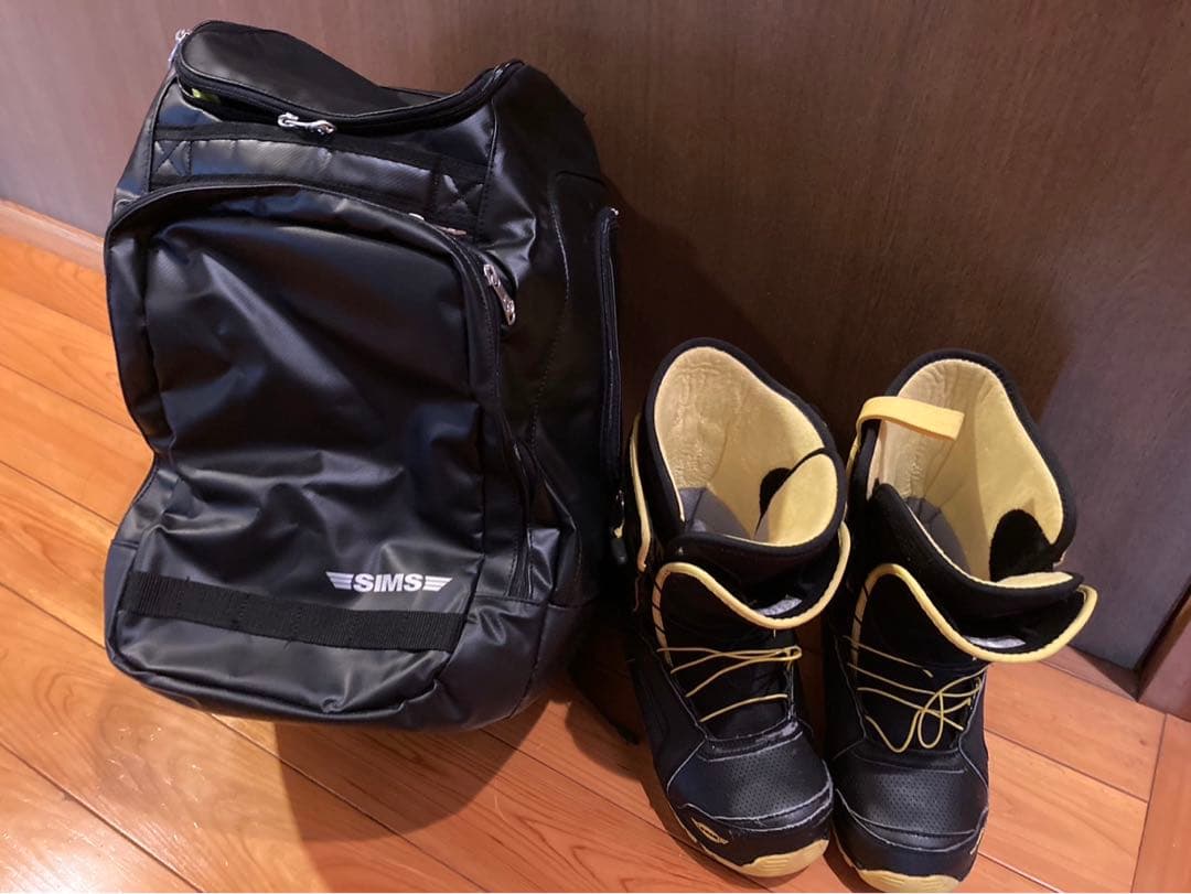 SIMS スノーボードセット ボード147 ブーツ27.0