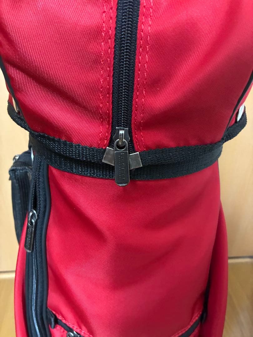 POLO GOLF 赤 キャディバッグ