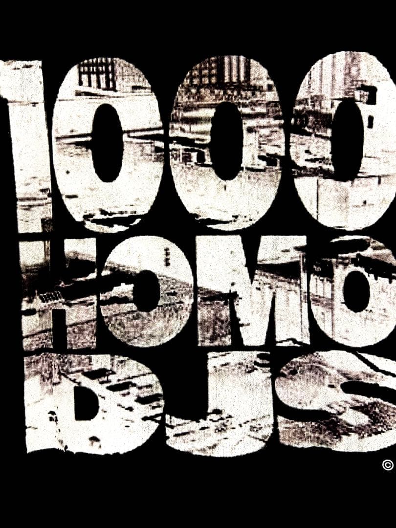 ミニストリー1000ホモDJs WAX ・T ZIP HOODIE 稀抄 XL